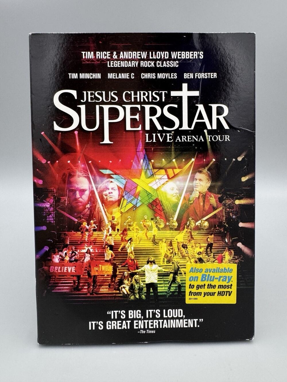 Jesus Christ Superstar 2012 Live Arena Tour DVD Sealed